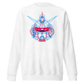 Suéter Gundam Red Blue Double Exposure - Frente