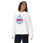 Suéter Gundam Red Blue Double Exposure - Lifestyle mujer