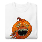 Suéter Halloween Pumpkin Monster Four Eyes - Doblado
