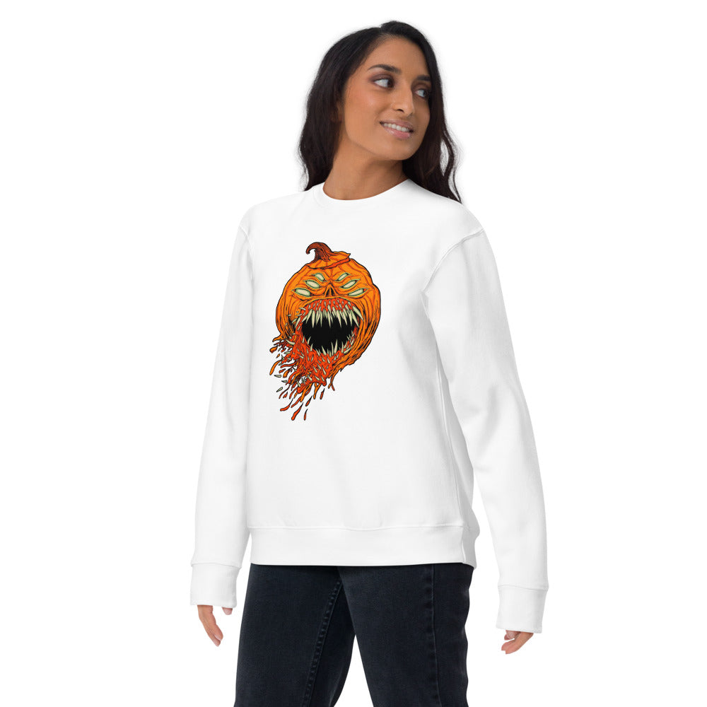 Suéter Halloween Pumpkin Monster Four Eyes - Lifestyle mujer