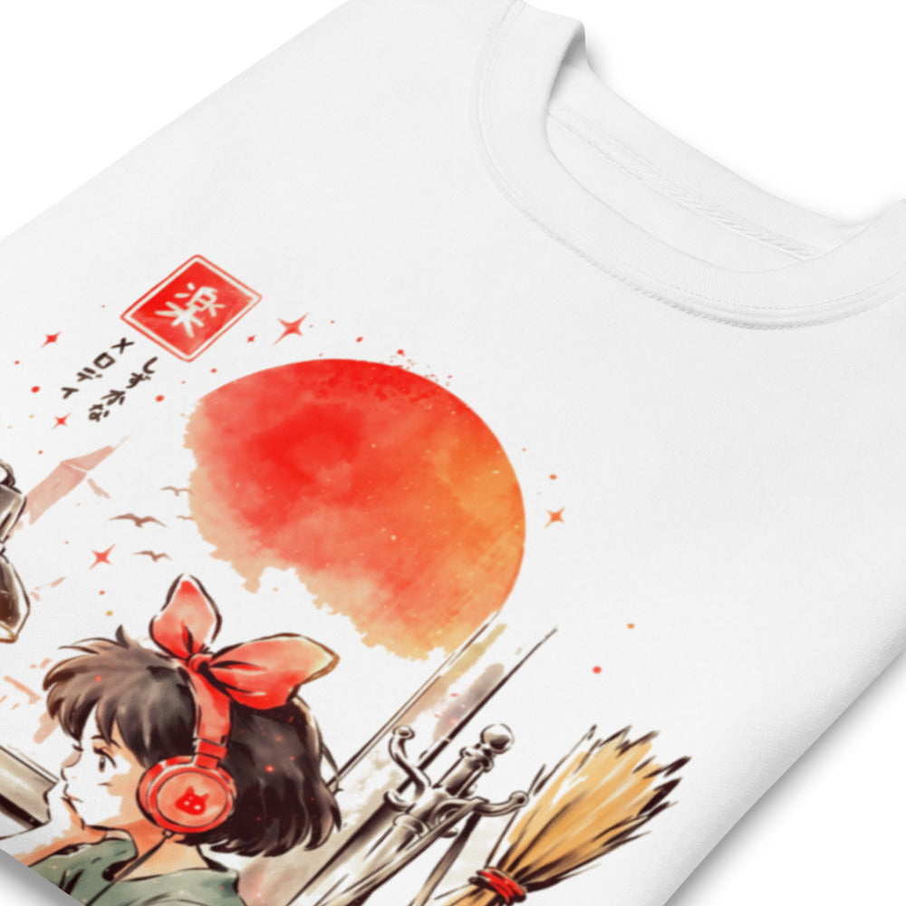 Suéter Kiki Quiet Melody Lofi Headphones Jiji - Doblado zoom