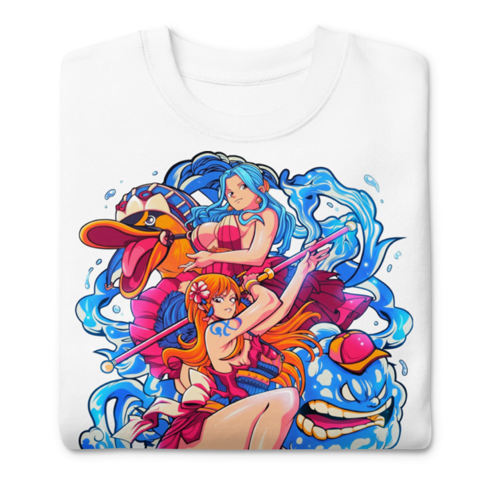 Suéter One Piece Nami Vivi Water Splash - Doblado