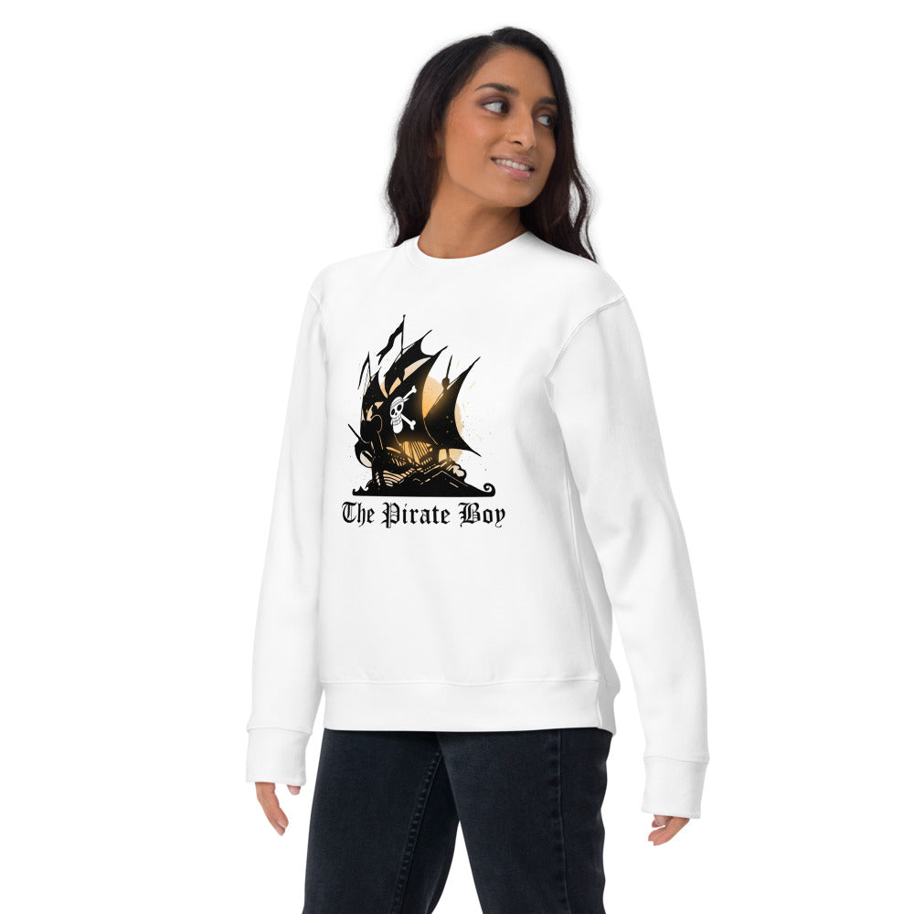 Suéter The Pirate Boy Skull Flag Ship - Lifestyle mujer