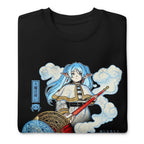 Sueter Anime Elf Sorceress Witch Broom Doblado