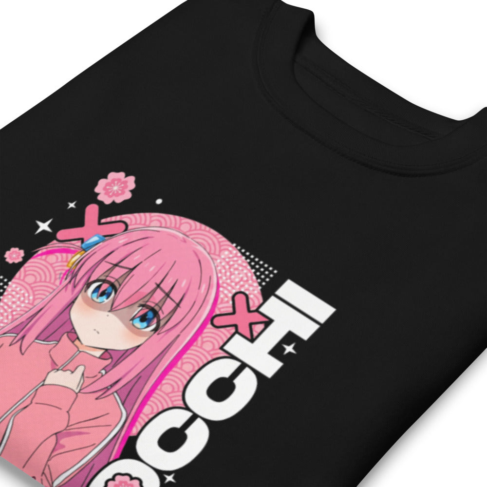 Sueter Bocchi The Rock Cherry Blossom Anime Doblado zoom