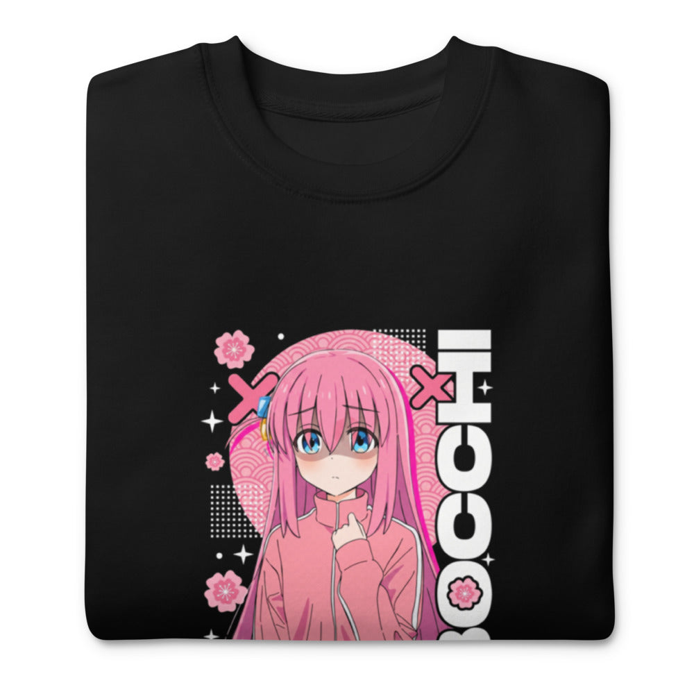Sueter Bocchi The Rock Cherry Blossom Anime Doblado