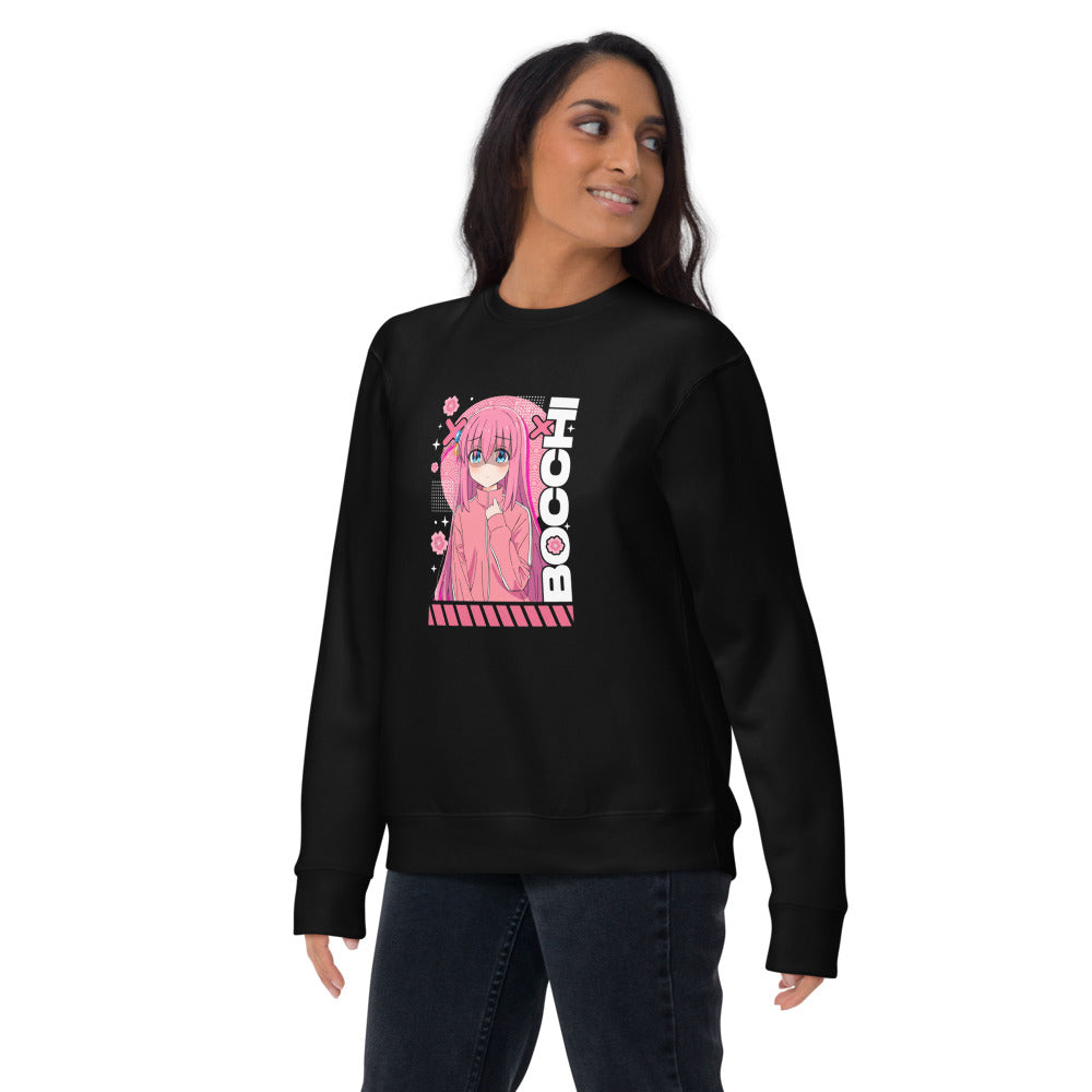 Sueter Bocchi The Rock Cherry Blossom Anime Lifestyle mujer