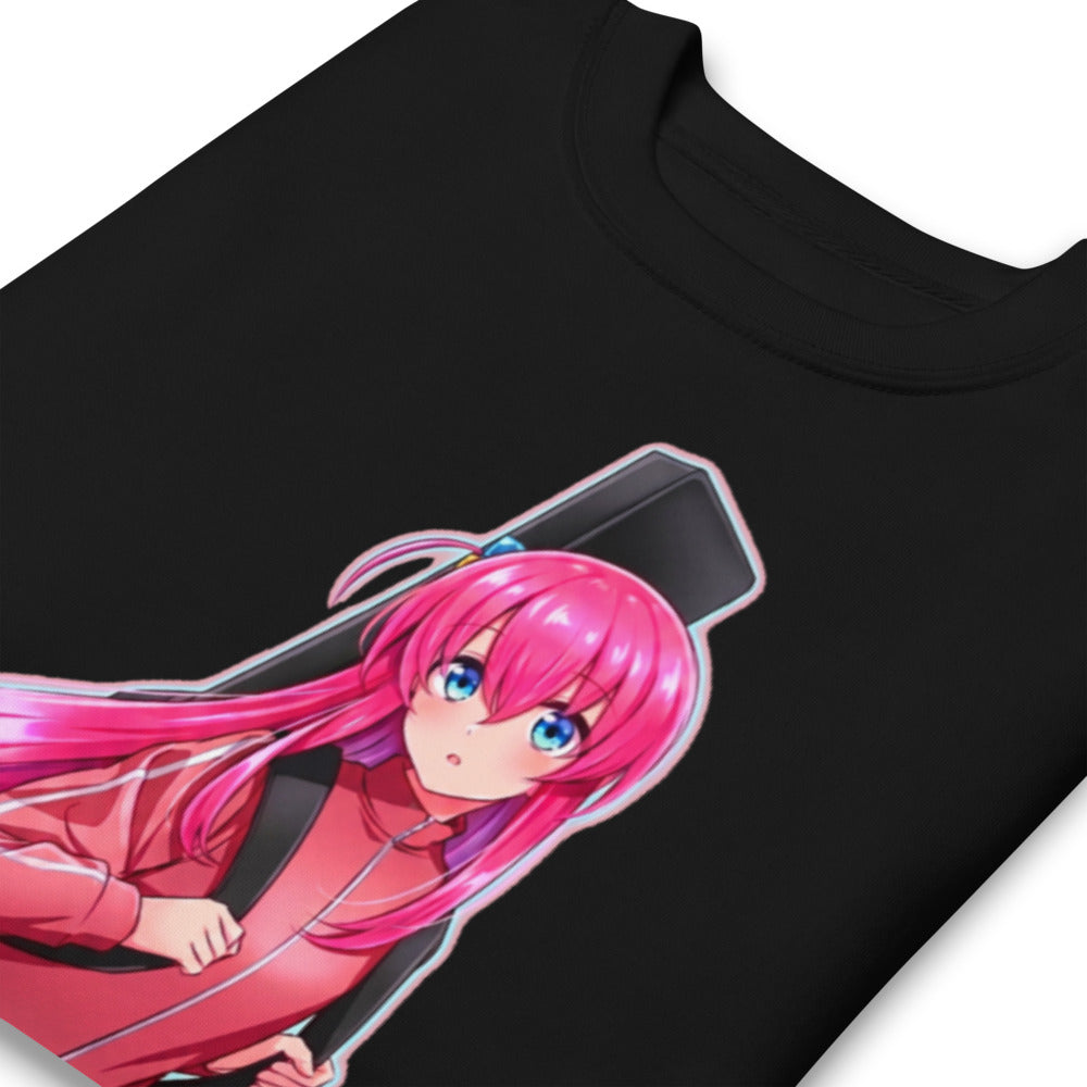 Sueter Bocchi The Rock Guitar Case Anime Doblado zoom