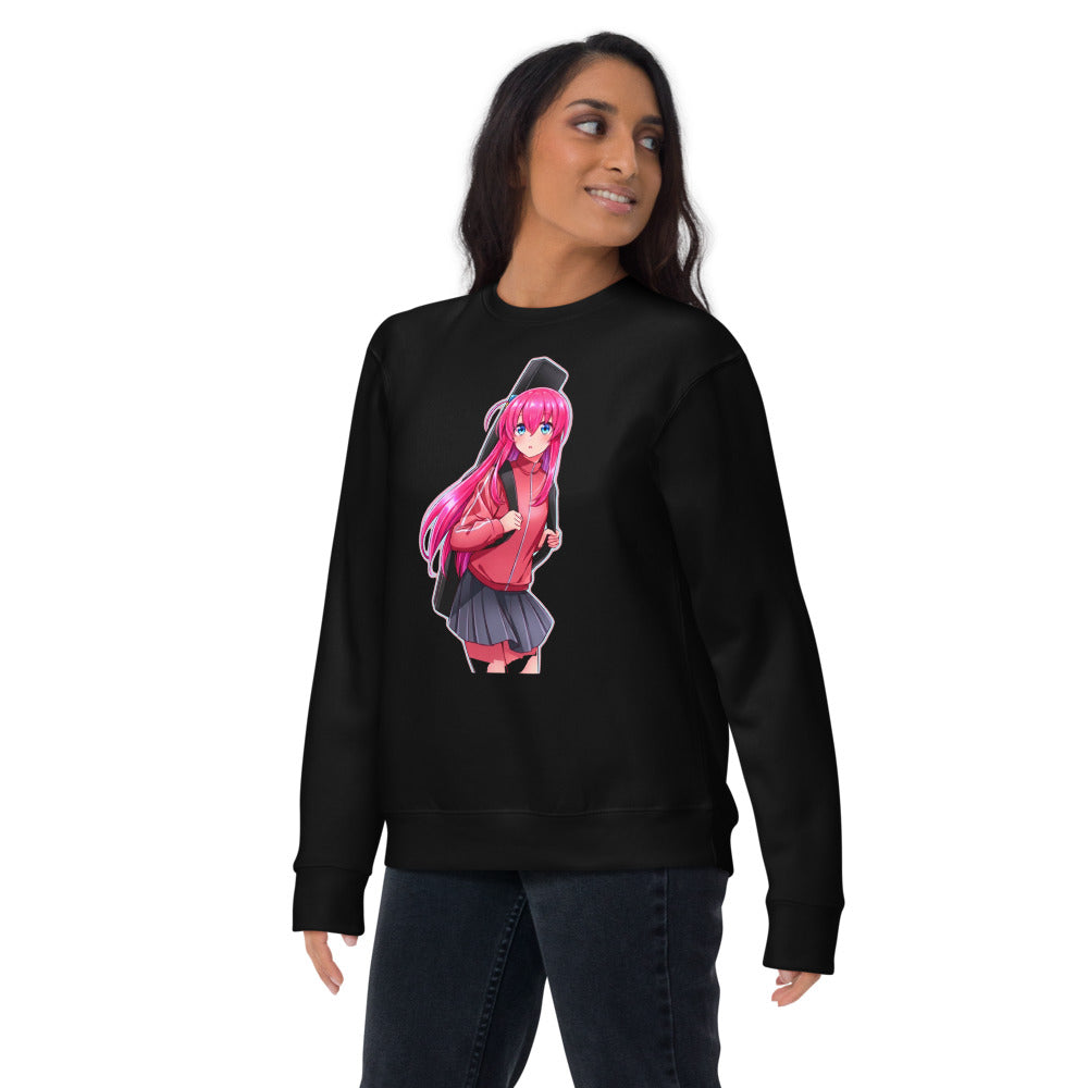 Sueter Bocchi The Rock Guitar Case Anime Lifestyle mujer