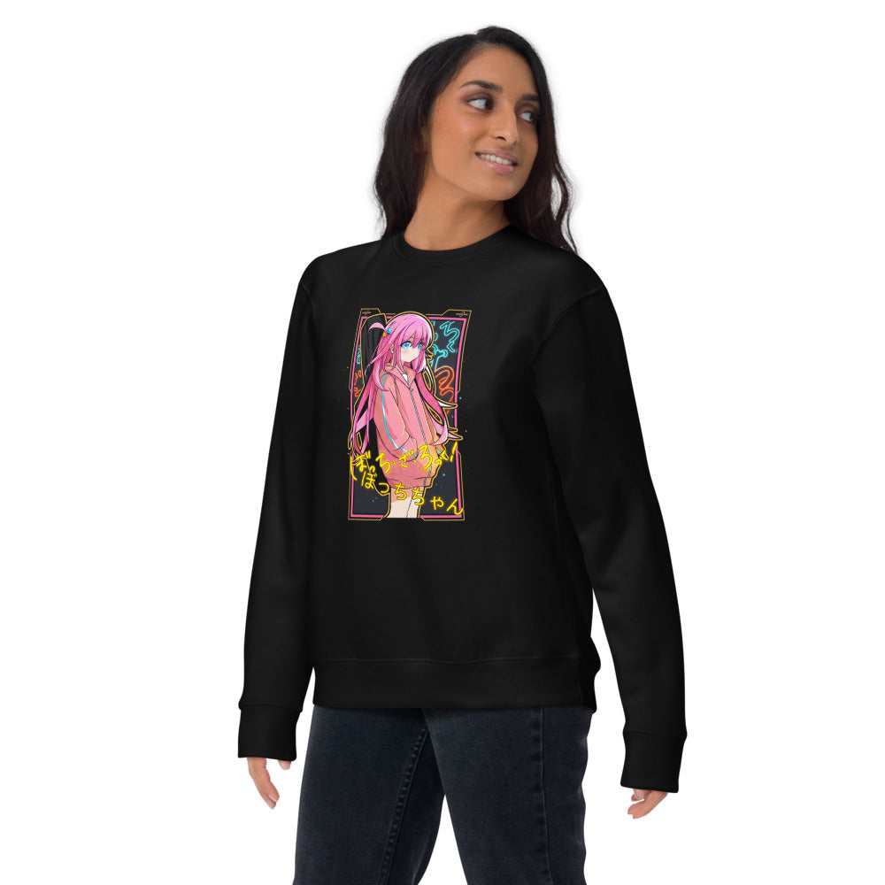 Sueter Bocchi The Rock Sad Hoodie Anime Lifestyle mujer