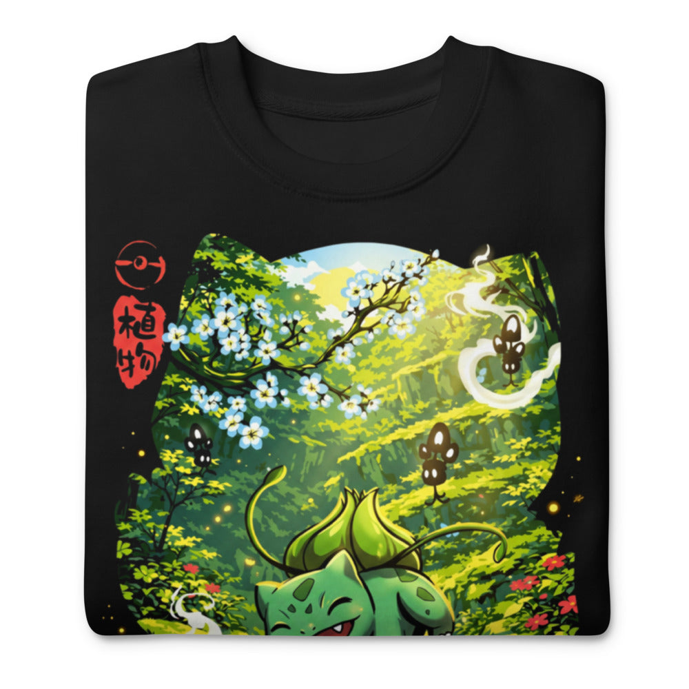 Suéter Bulbasaur Sunlit Blossom Forest - Doblado