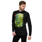 Suéter Bulbasaur Sunlit Blossom Forest - Lateral izquierdo