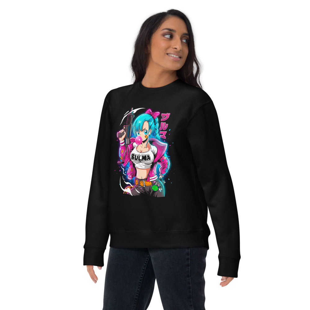 Suéter Dragon Ball Bulma Neon Bubble Gum Jacket - Lifestyle mujer