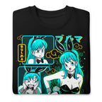 Suéter Dragon Ball Bulma Neon Panels Dragon Radar - Doblado