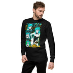 Suéter Dragon Ball Bulma Neon Panels Dragon Radar - Lateral izquierdo