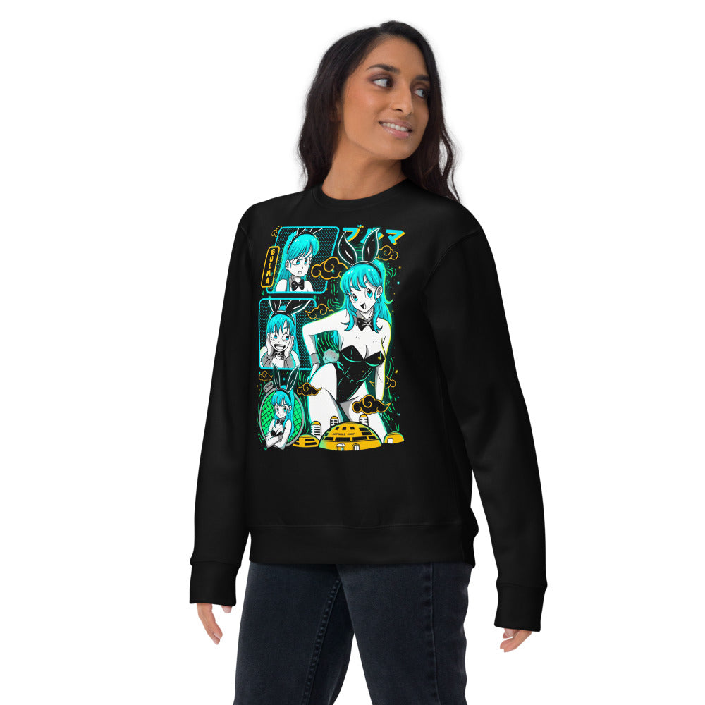 Suéter Dragon Ball Bulma Neon Panels Dragon Radar - Lifestyle mujer