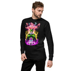 Suéter Dragon Ball Frieza Cell Buu Lightning Auras - Lateral izquierdo