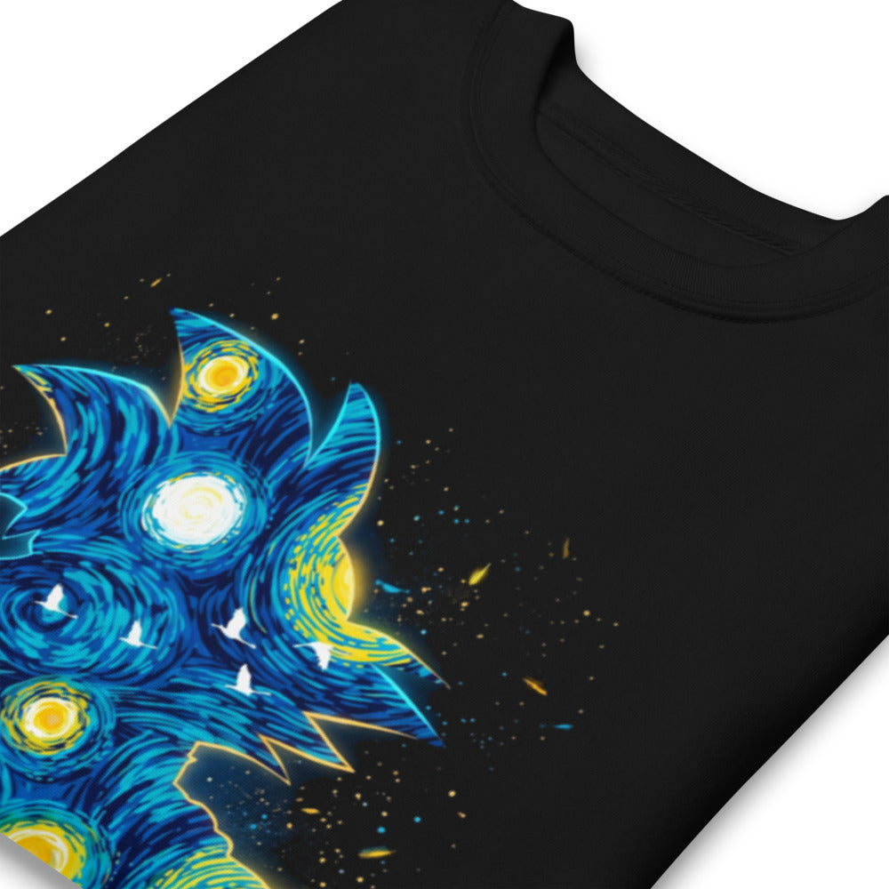 Suéter Dragon Ball Goku Starry Night Kame House - Doblado zoom