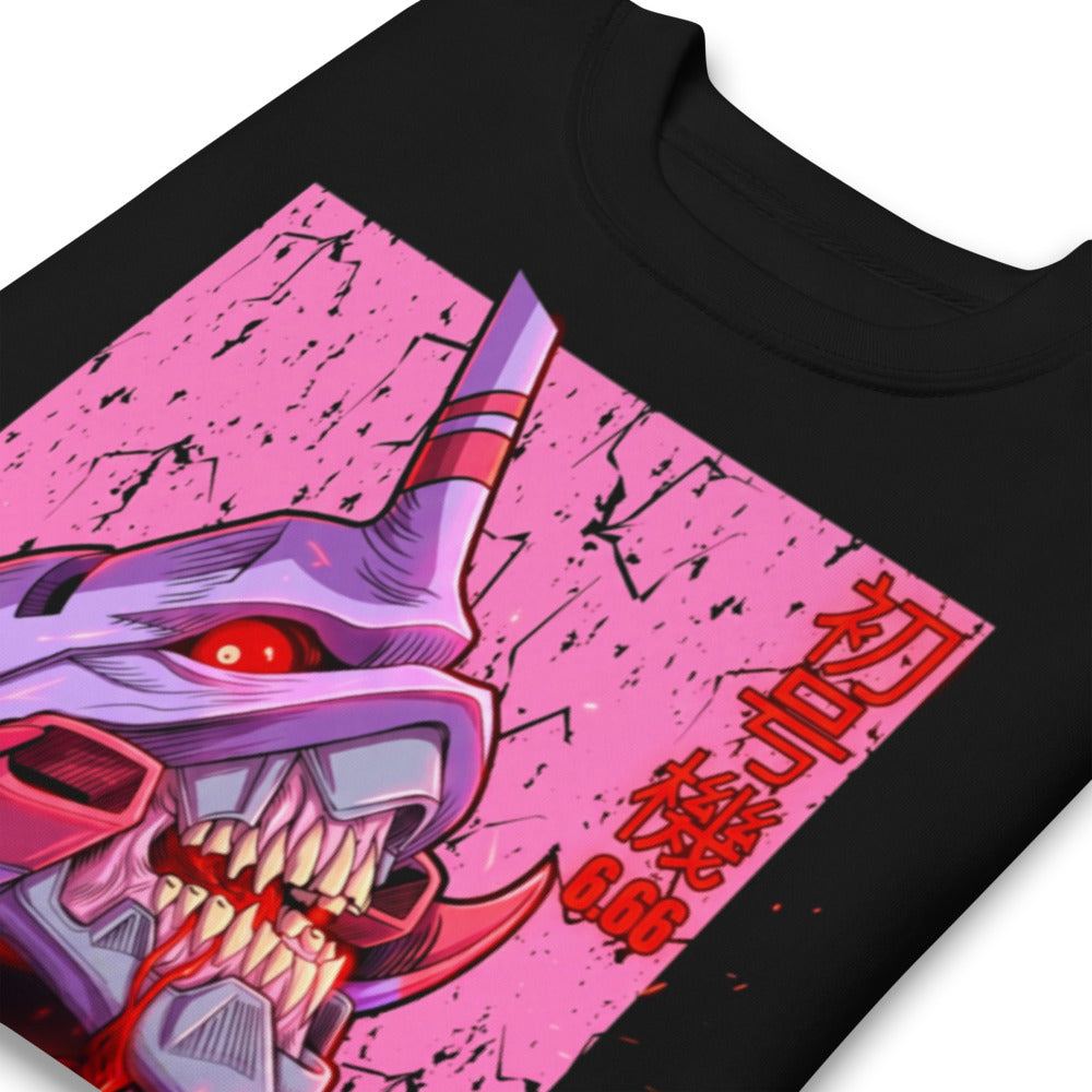 Suéter Evangelion Eva 01 Berserk Pink - Doblado zoom