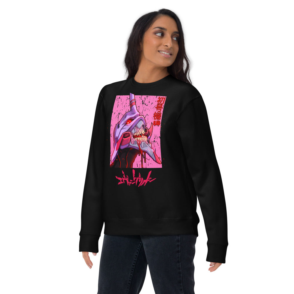 Suéter Evangelion Eva 01 Berserk Pink - Lifestyle mujer