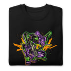 Suéter Evangelion Unit 01 Crouching Orange Splatter - Doblado