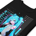 Suéter Hatsune Miku The First Sound Of The Future - Doblado zoom