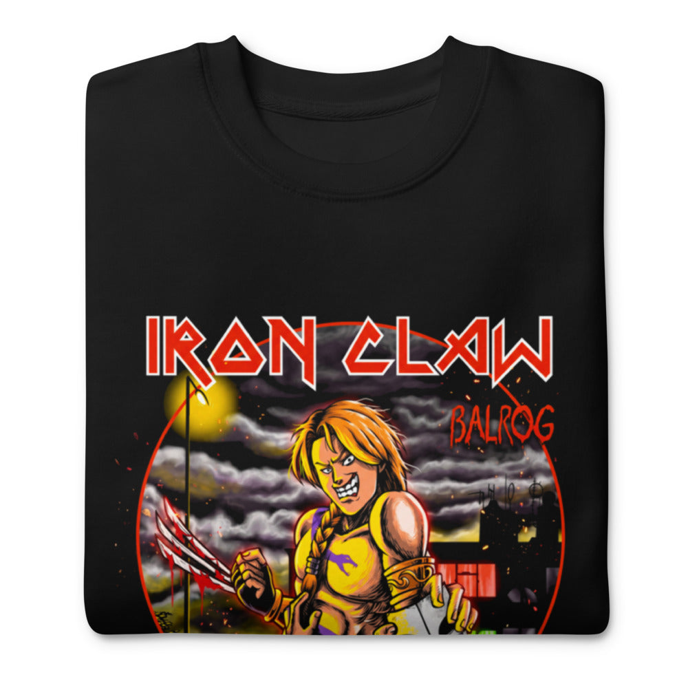 Suéter Iron Claw Balrog Street Fighter Night Street - Doblado