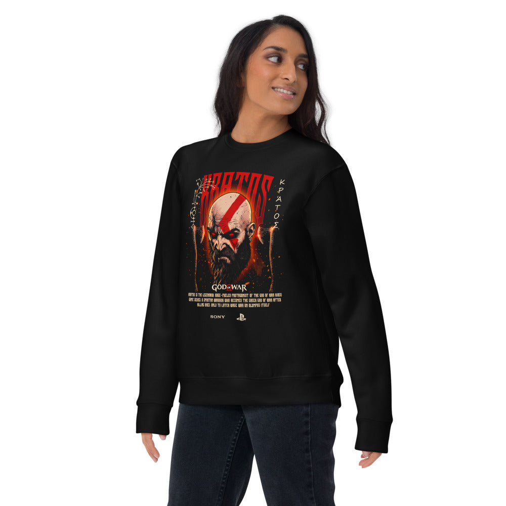 Suéter Kratos God Of War Glowing Red Eyes - Lifestyle mujer