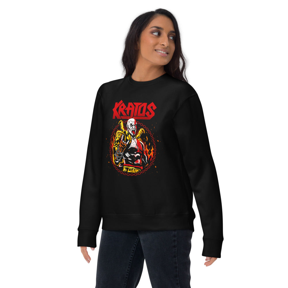 Suéter Kratos God Of War Metal Horns - Lifestyle mujer