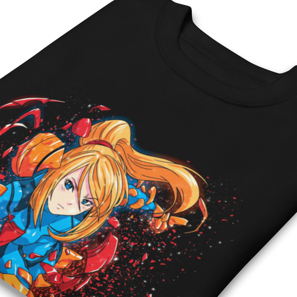 Suéter Metroid Samus Arm Cannon Armor Burst - Doblado zoom