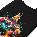 Suéter My Hero Academia Plus Ultra Deku Todoroki Bakugo - Doblado zoom