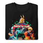 Suéter My Hero Academia Plus Ultra Deku Todoroki Bakugo - Doblado