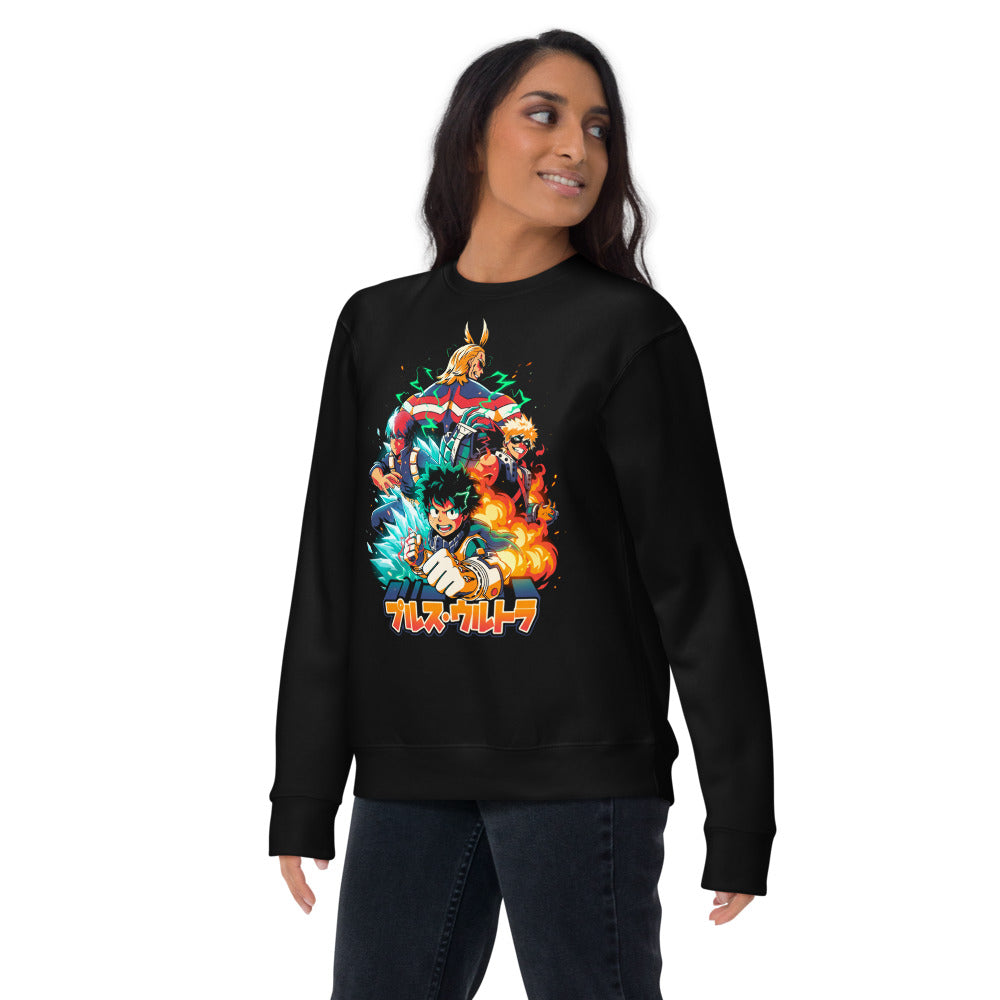Suéter My Hero Academia Plus Ultra Deku Todoroki Bakugo - Lifestyle mujer