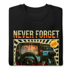 Suéter Never Forget Nostalgia Edition - Doblado