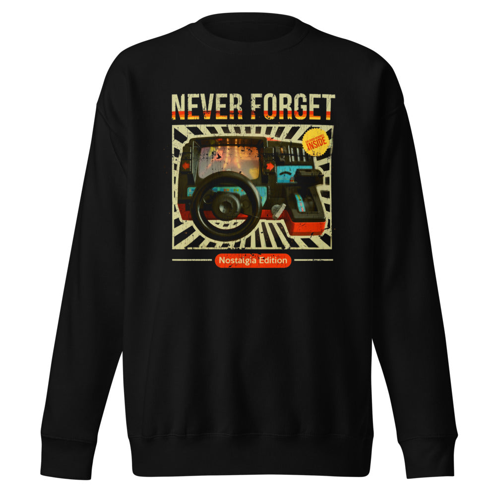 Suéter Never Forget Nostalgia Edition - Frente