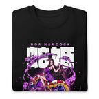 Suéter One Piece Boa Hancock Purple Snake Smoke - Doblado