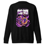 Suéter One Piece Boa Hancock Purple Snake Smoke - Frente