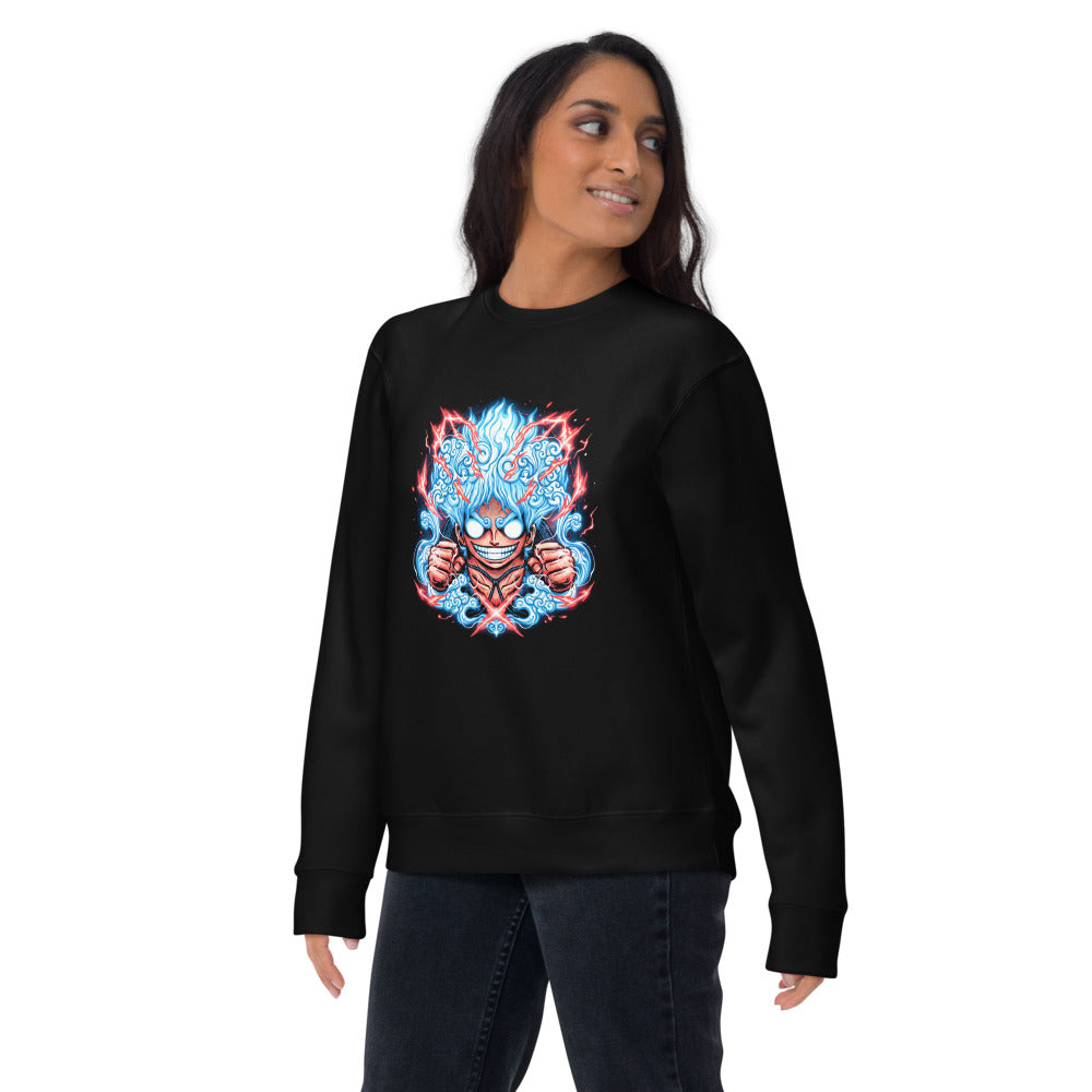 Suéter One Piece Luffy Gear 5 Red Lightning - Lifestyle mujer