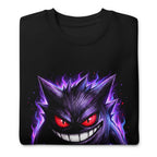 Suéter Pokemon Gengar Oni Kanji Red Seal - Doblado