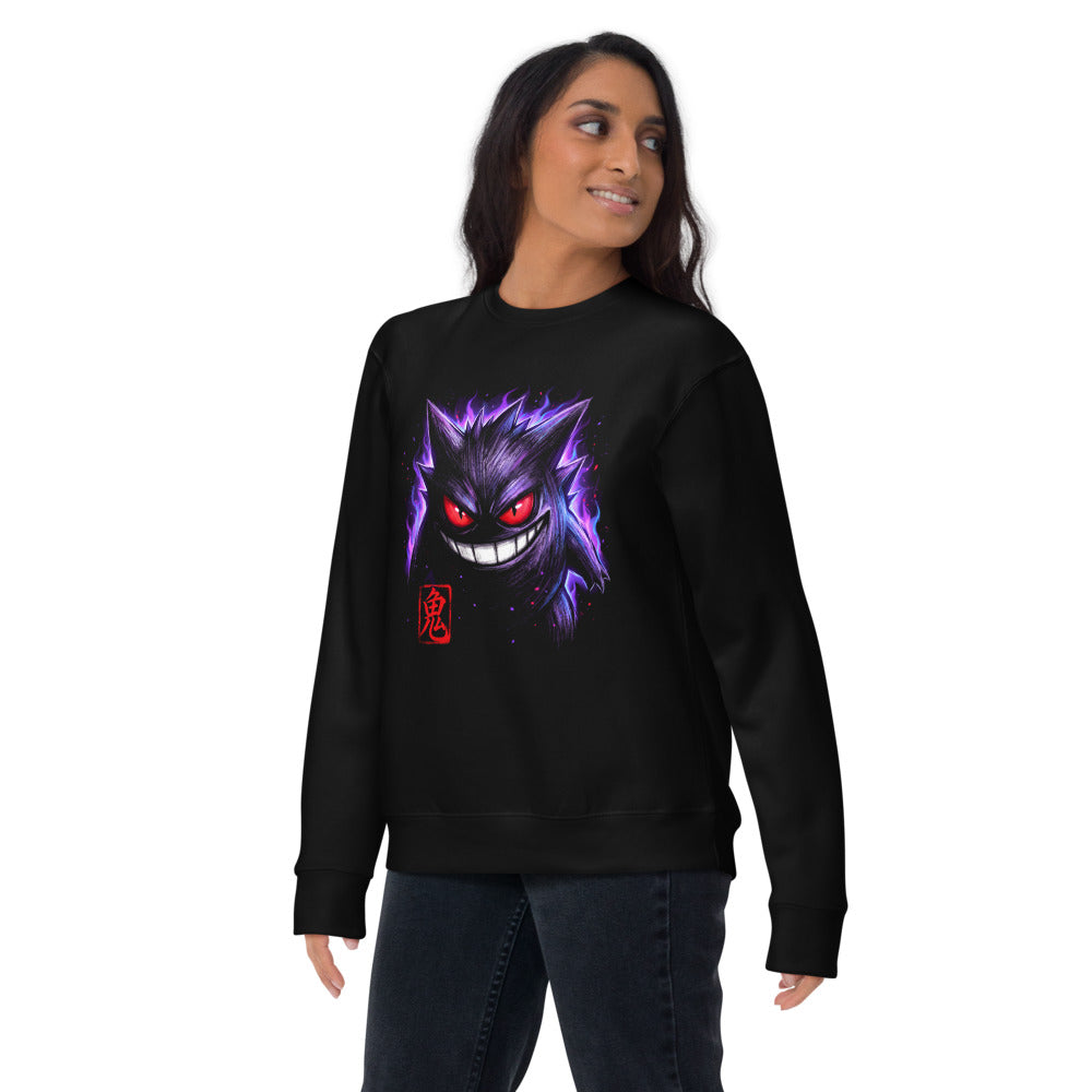 Suéter Pokemon Gengar Oni Kanji Red Seal - Lifestyle mujer
