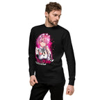 Suéter Re Zero Ram Pink Maid Splash - Lateral izquierdo