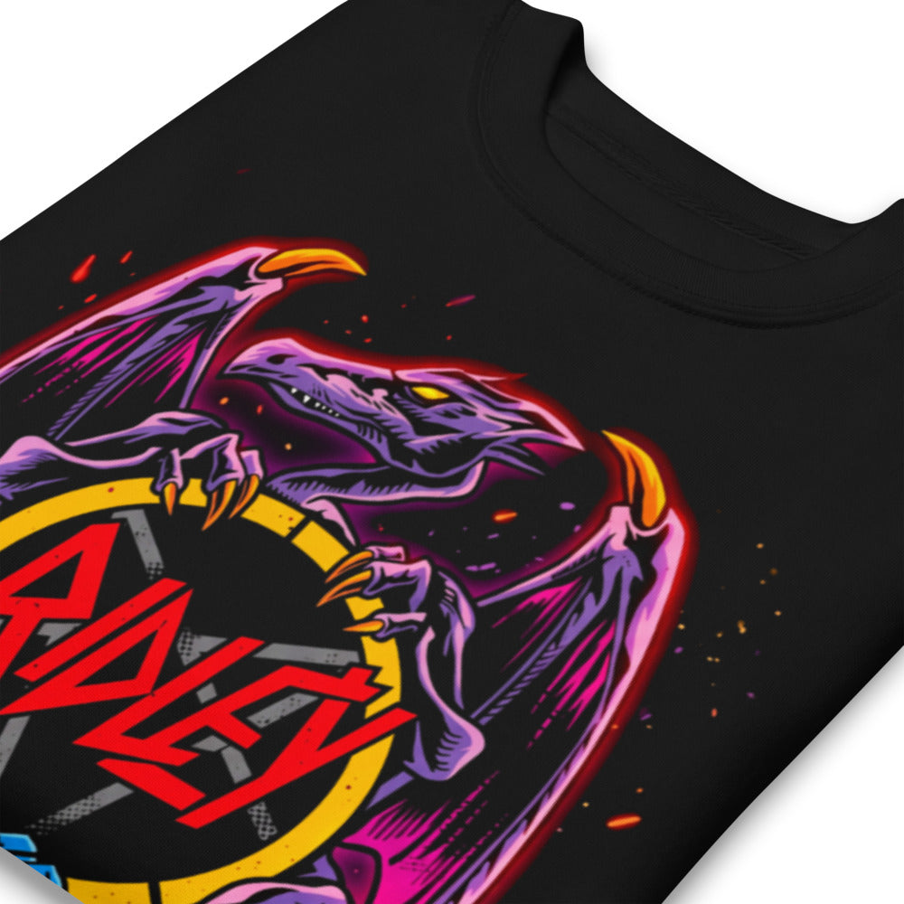 Suéter Ridley Metroid Metal Logo Pentagram Dragon - Doblado zoom