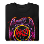 Suéter Ridley Metroid Metal Logo Pentagram Dragon - Doblado
