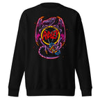 Suéter Ridley Metroid Metal Logo Pentagram Dragon - Frente