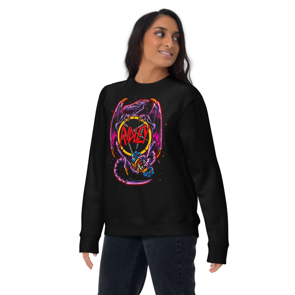Suéter Ridley Metroid Metal Logo Pentagram Dragon - Lifestyle mujer