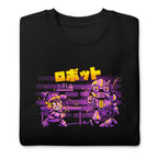 Suéter Robotto Katakana Girl Mechanic Giant Robot - Doblado