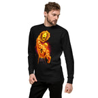 Suéter Seven Deadly Sins Escanor Flaming Lion Emblem - Lateral izquierdo