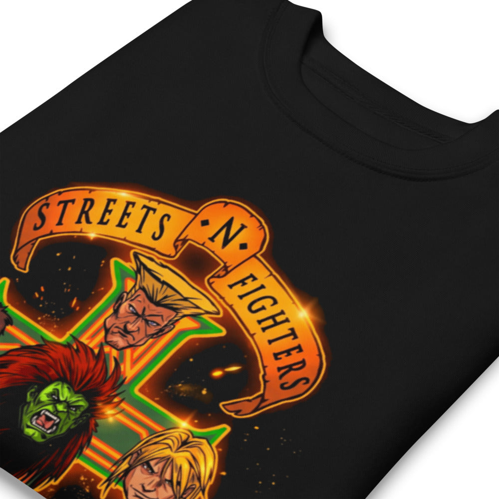 Suéter Street Fighter Appetite For Competition - Doblado zoom