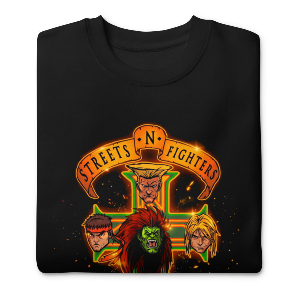 Suéter Street Fighter Appetite For Competition - Doblado
