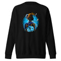 Suéter Street Fighter Chun-Li Blue Lotus Kick - Frente